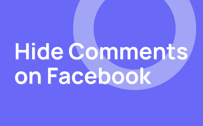 Cover Image for How to hide comments on Facebook?