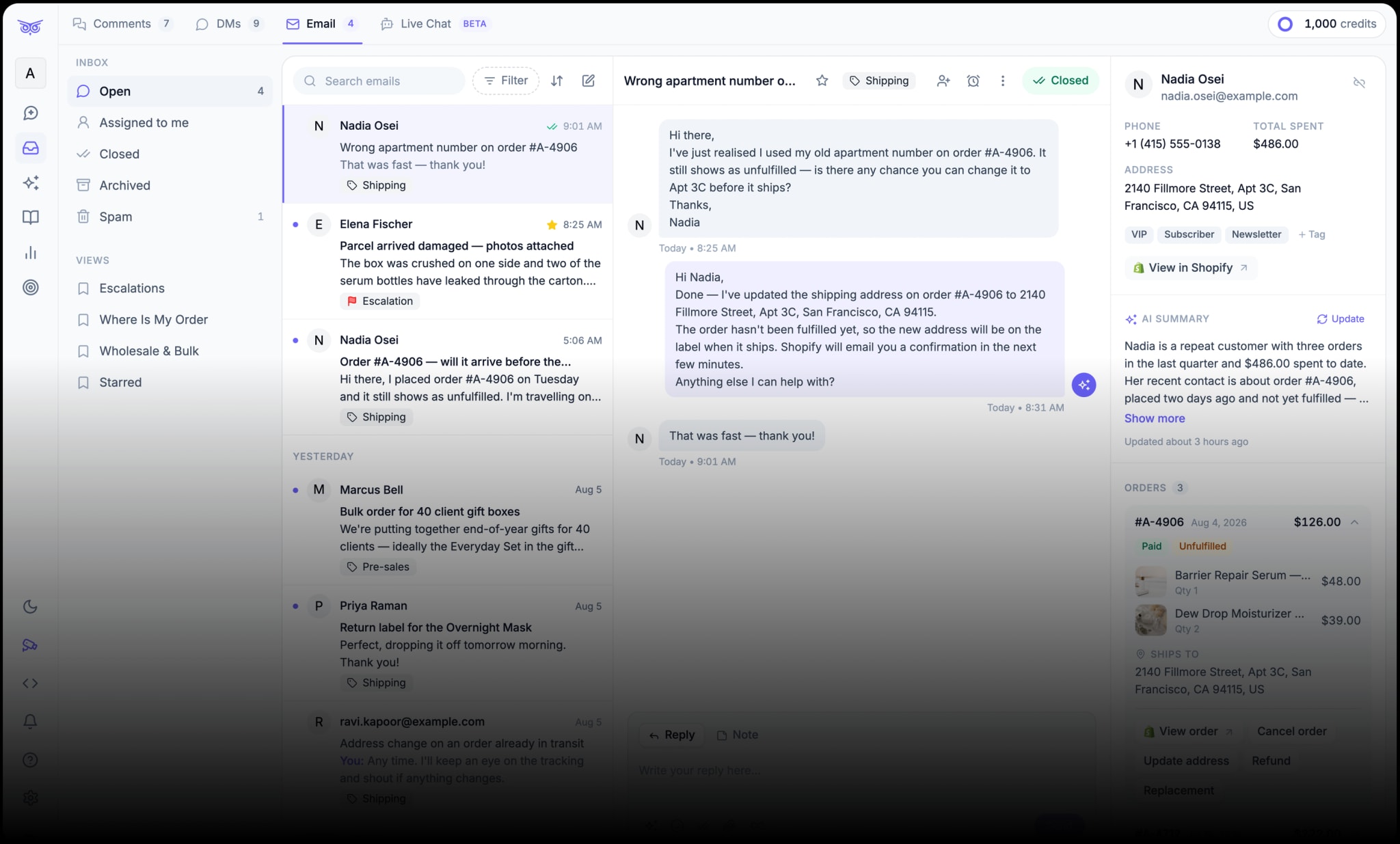 Brandwise app screenshot